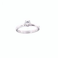 Anello Damiani Donna Minou in Oro bianco Diamante 0.25 Ct 20087594 - 20087594